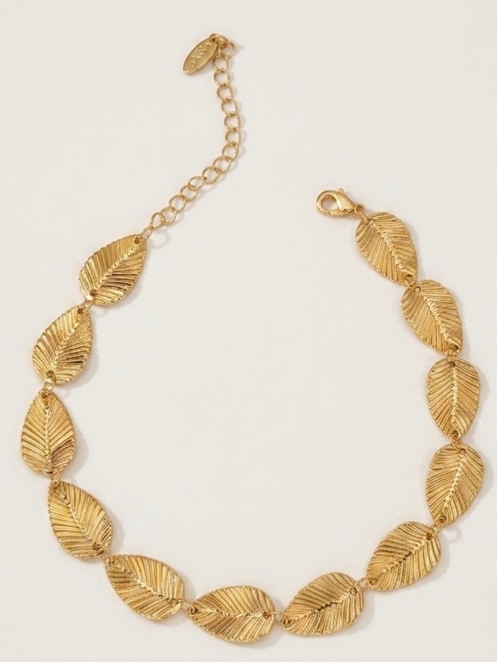 3/$40! ✨ Elegant Leaf Chain Anklet - 14k Gold Plated, Water Resistant